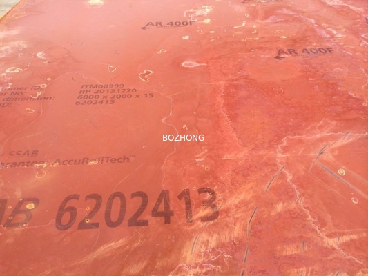 EN 10204 / 3.2 AR400 ABREX 400 Sweden Original Manufacturer Abrasion Resistant Steel Plate With high quality