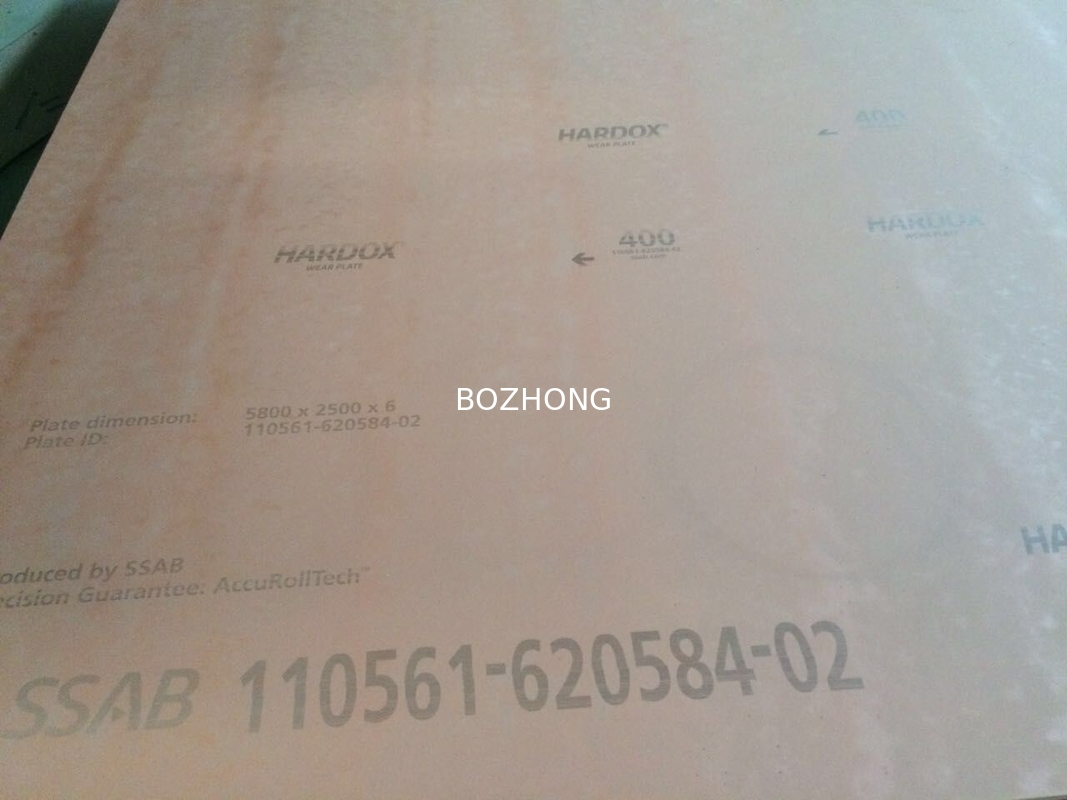 EN 10204 / 3.2 AR400 ABREX 400 Sweden Original Manufacturer Abrasion Resistant Steel Plate With high quality