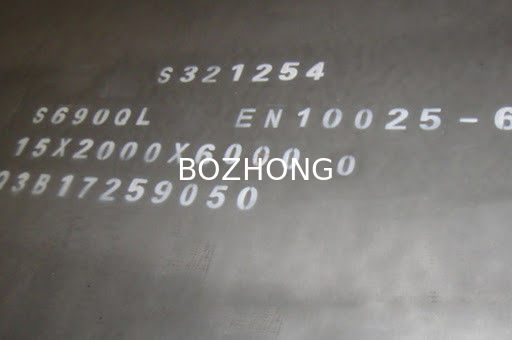 Quenched EN 10025-6 2500mm Width Alloy Steel Plate